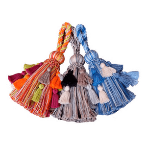 "THE COLOR TOUCH" Large Tassel